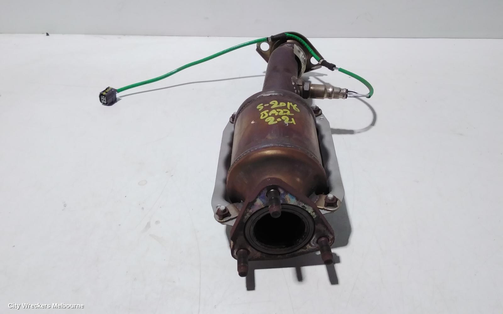 HONDA JAZZ CATALYTIC CONVERTER, UNDER CAR-CAT TYPE, 1.5, PETROL, GF/GK, 07/2014 - 12/2020 - Image 2
