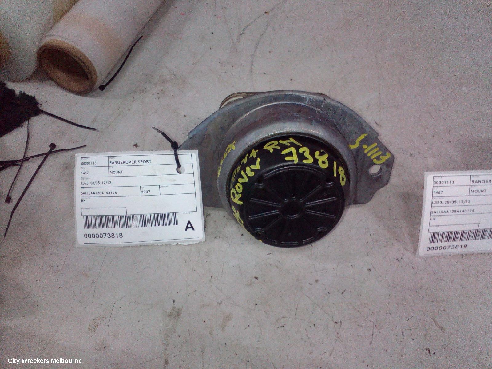 LAND ROVER RANGEROVER SPORT MOUNT, L320, 08/2005 - 12/2013 - Image 1