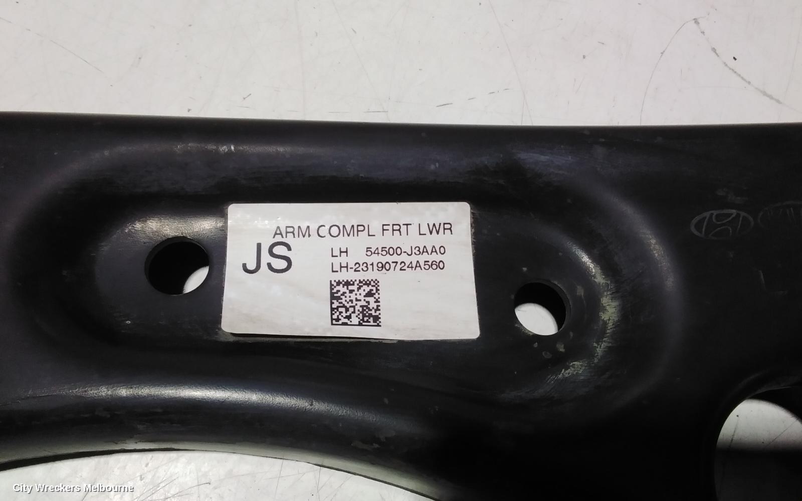 HYUNDAI VELOSTER LEFT FRONT LOWER CONTROL ARM, JS, 08/2019 ONWARDS - Image 3