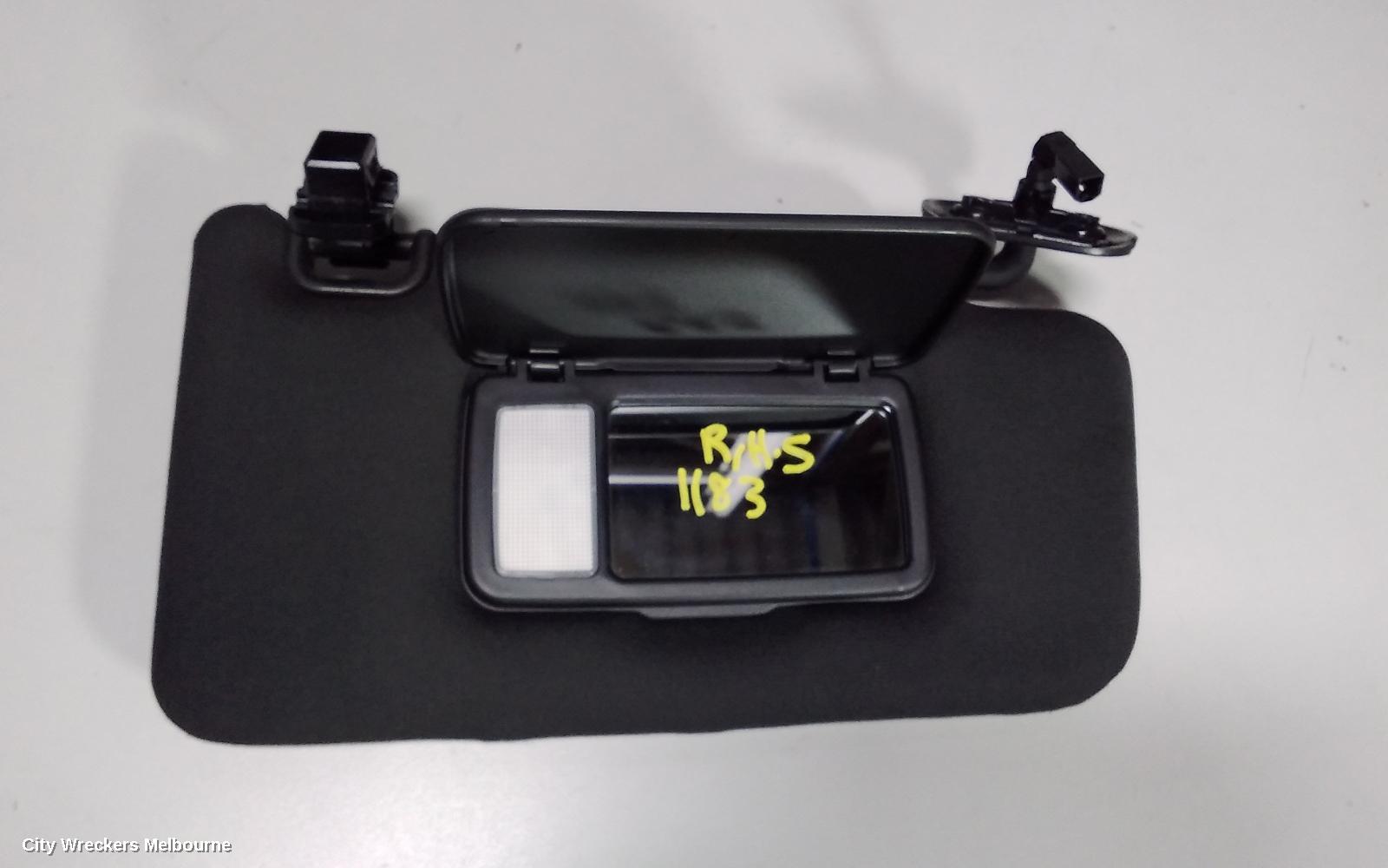 SUBARU WRX SUNVISOR, V1, RH SIDE, 03/2014 ONWARDS - Image 1