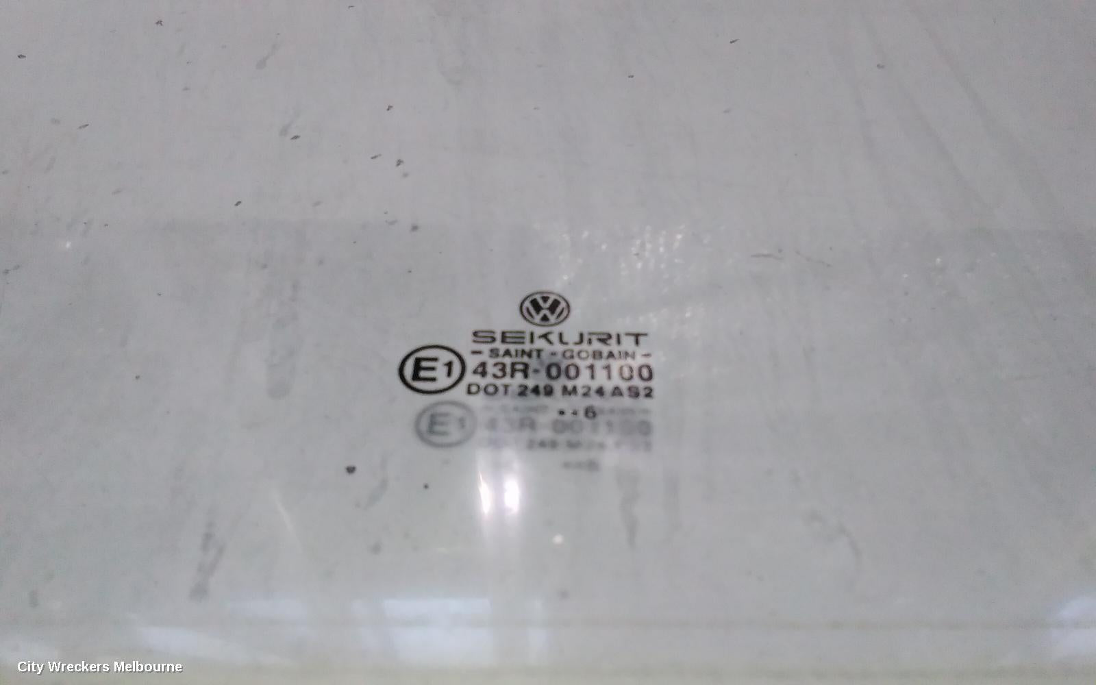 VOLKSWAGEN TRANSPORTER RIGHT FRONT DOOR WINDOW, T5, 08/2004 - 06/2015 - Image 2