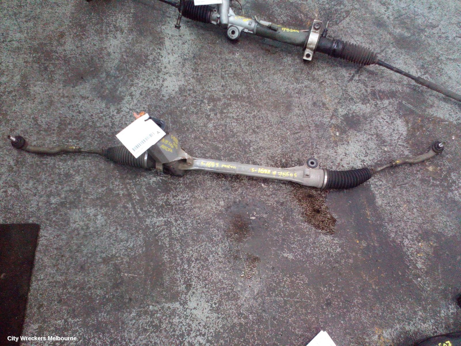 NISSAN MICRA STEERING BOX/RACK, K13, 11/2010 - 12/2016 - Image 1
