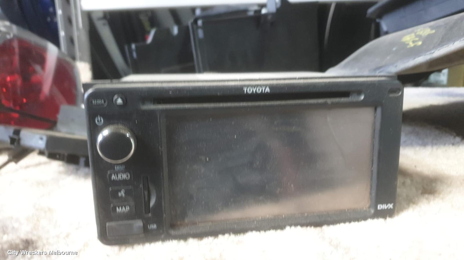 TOYOTA RAV4 RADIO/CD/DVD/SAT/TV, SINGLE DISC CD PLAYER (P/N ON FACE 32804), ACA33, 11/2005 - 11/2012 - Image 2