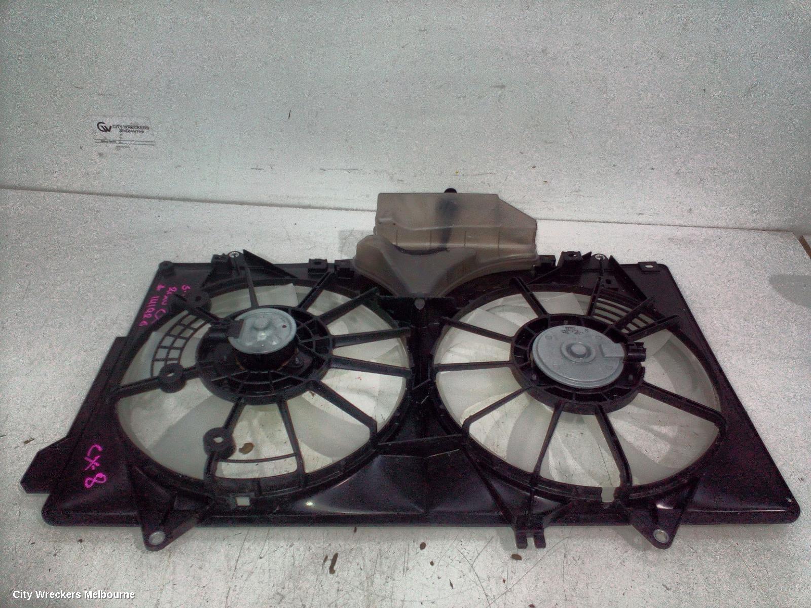 MAZDA CX8 FAN, DUAL FAN ASSY, 2.5, PY-VPS, PETROL, KG, 01/2020 ONWARDS - Image 2