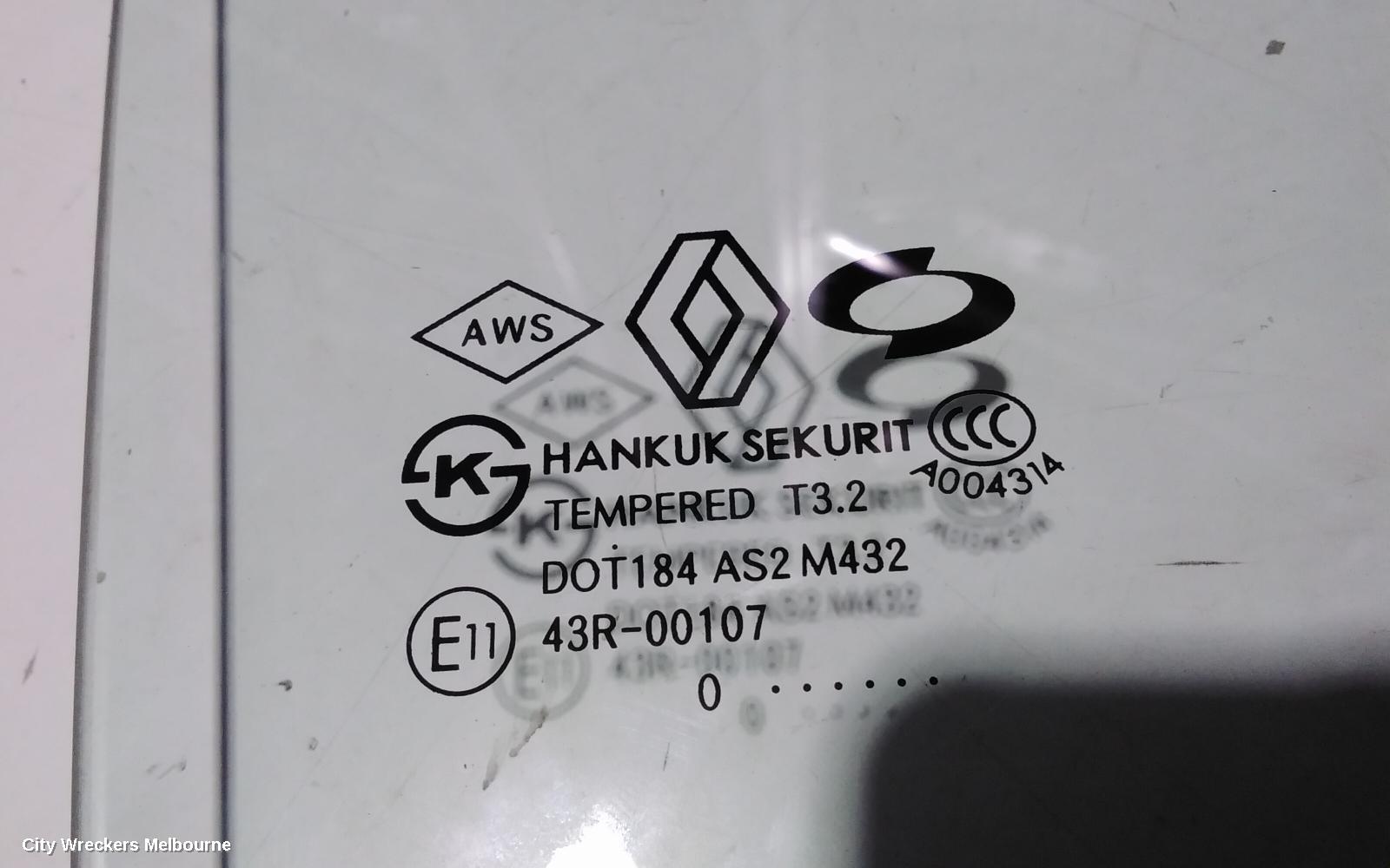 RENAULT FLUENCE RIGHT REAR DOOR WINDOW, X38 09/2010 - 01/2016 - Image 2
