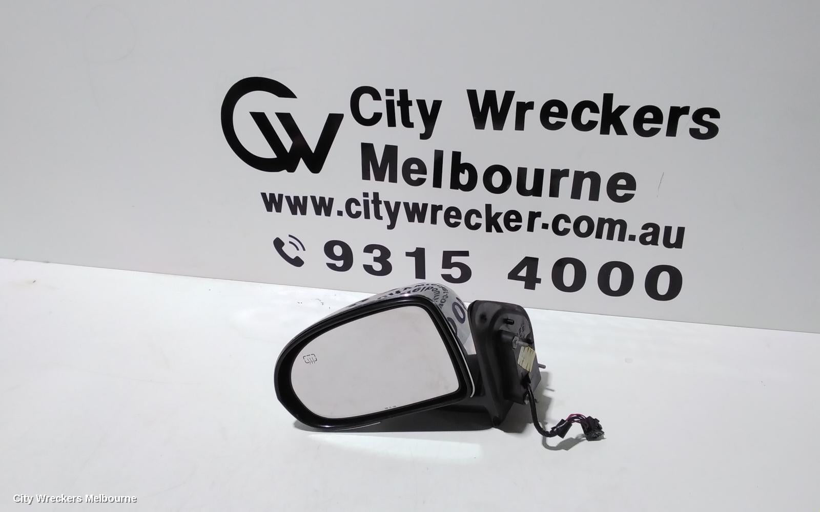 JEEP COMPASS LEFT DOOR MIRROR, MK, POWER, BLACK, 03/2007 - 03/2010 - Image 1