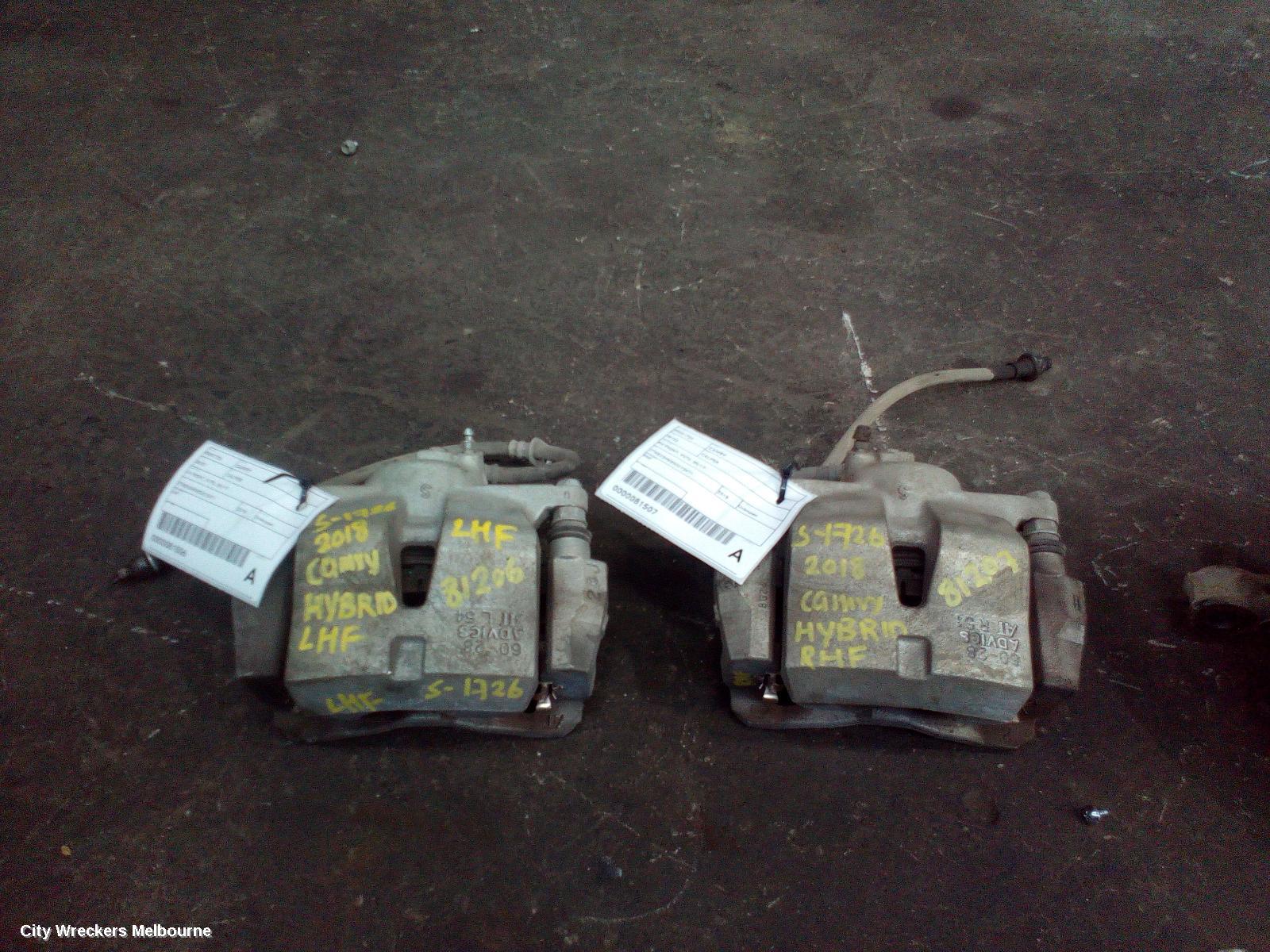 TOYOTA CAMRY CALIPER, LH FRONT, XV70, 09/2017 ONWARDS - Image 2