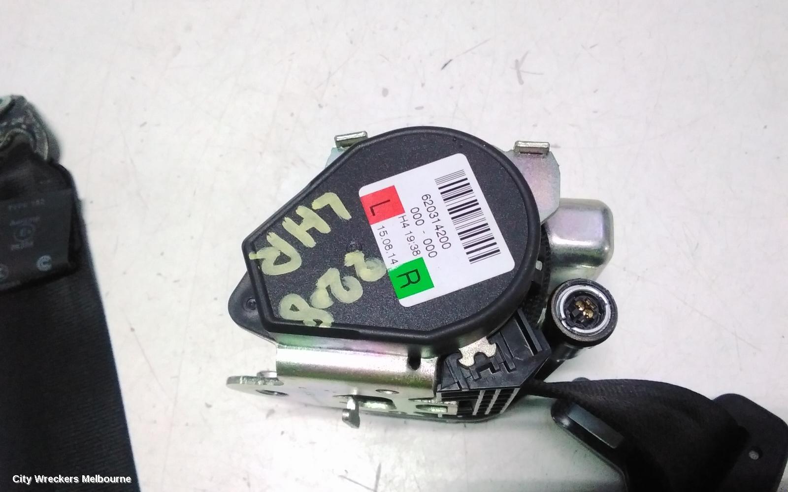 LAND ROVER RANGEROVER SPORT SEATBELT/STALK, LH REAR, SEAT BELT ONLY, L494, 06/2013 - 04/2022 - Image 3
