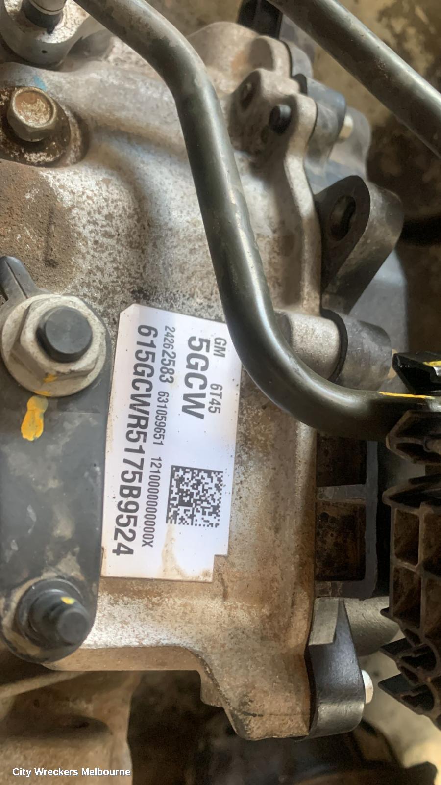 HOLDEN CAPTIVA TRANS/GEARBOX, AUTO, FWD, PETROL, 2.4, 5GCW TAG (GEN 2), CG, 08/2012 - 06/2018 - Image 1