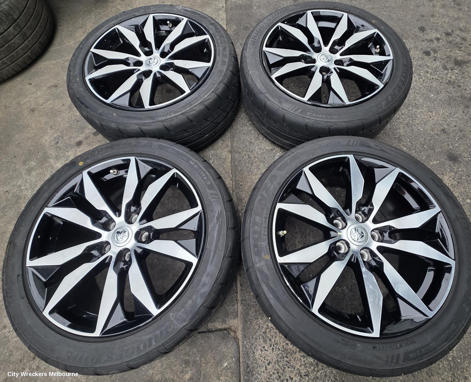 HOLDEN COMMODORE WHEEL MAG, FACTORY, 18X8.5IN, RS, ZB, 10/2017 - 12/2020 - Image 2