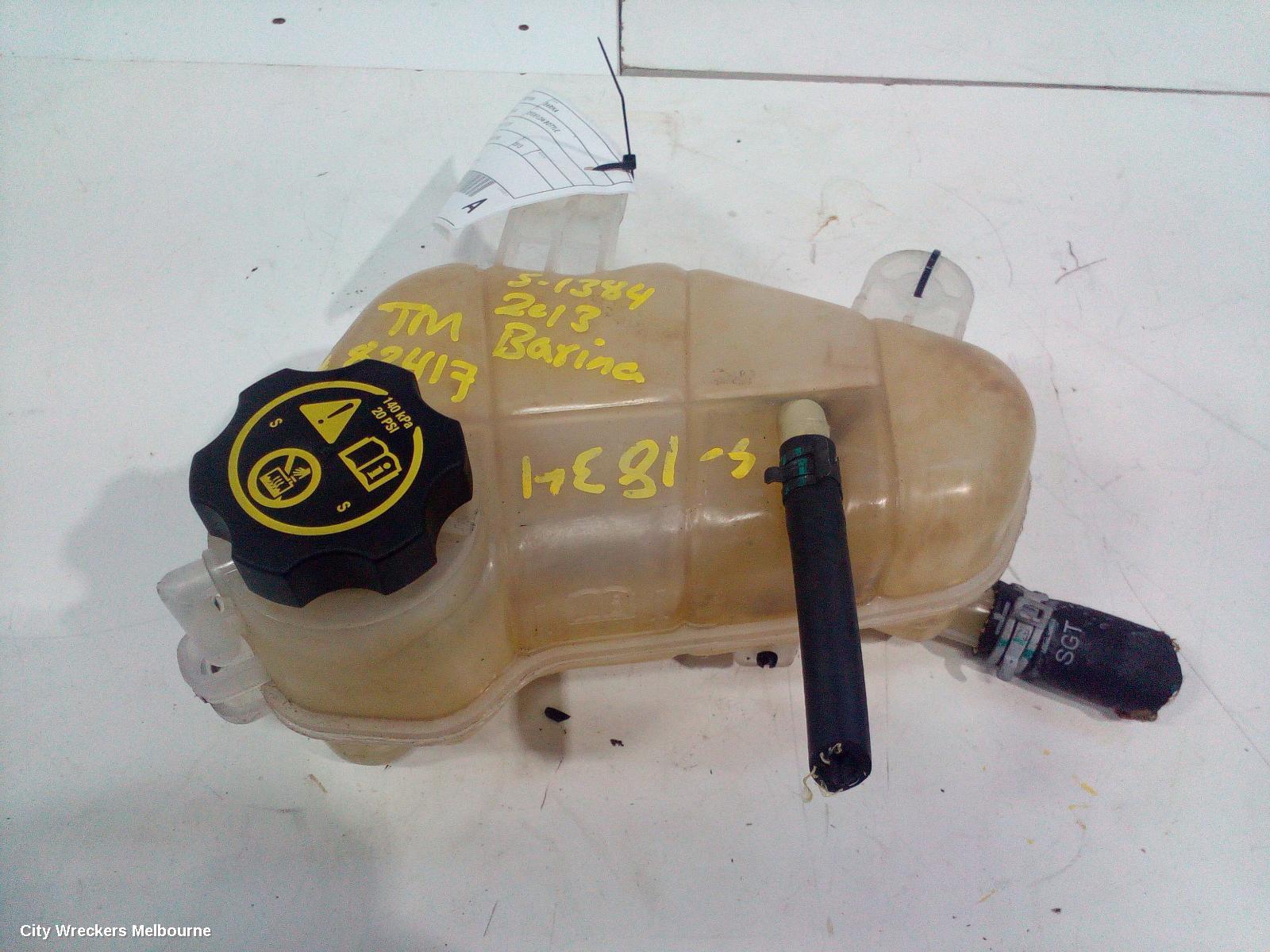 HOLDEN BARINA OVERFLOW BOTTLE, TM, 11/2011 - 12/2018 - Image 1