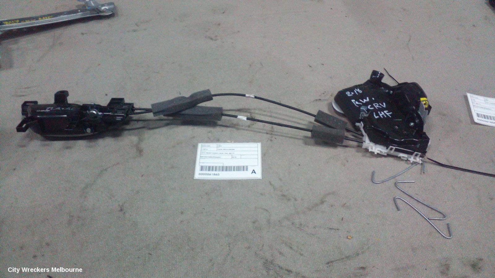 HONDA CRV DOOR/BOOT/GATE LOCK, LEFT FRONT DOOR LOCK, RW, 05/2017 ONWARDS - Image 1