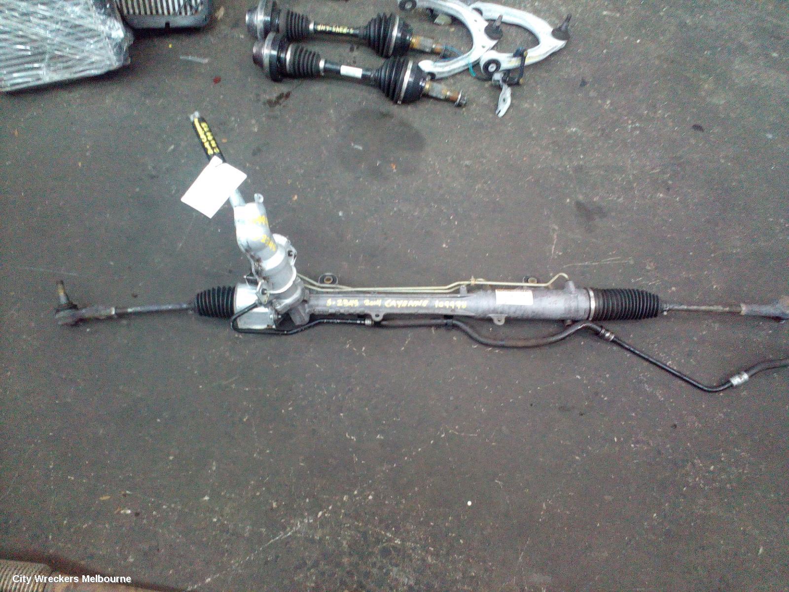 PORSCHE CAYENNE STEERING BOX/RACK, 9PA, SERVOTRONIC TYPE (W/ SWITCH), 06/2003 - 06/2010 - Image 2