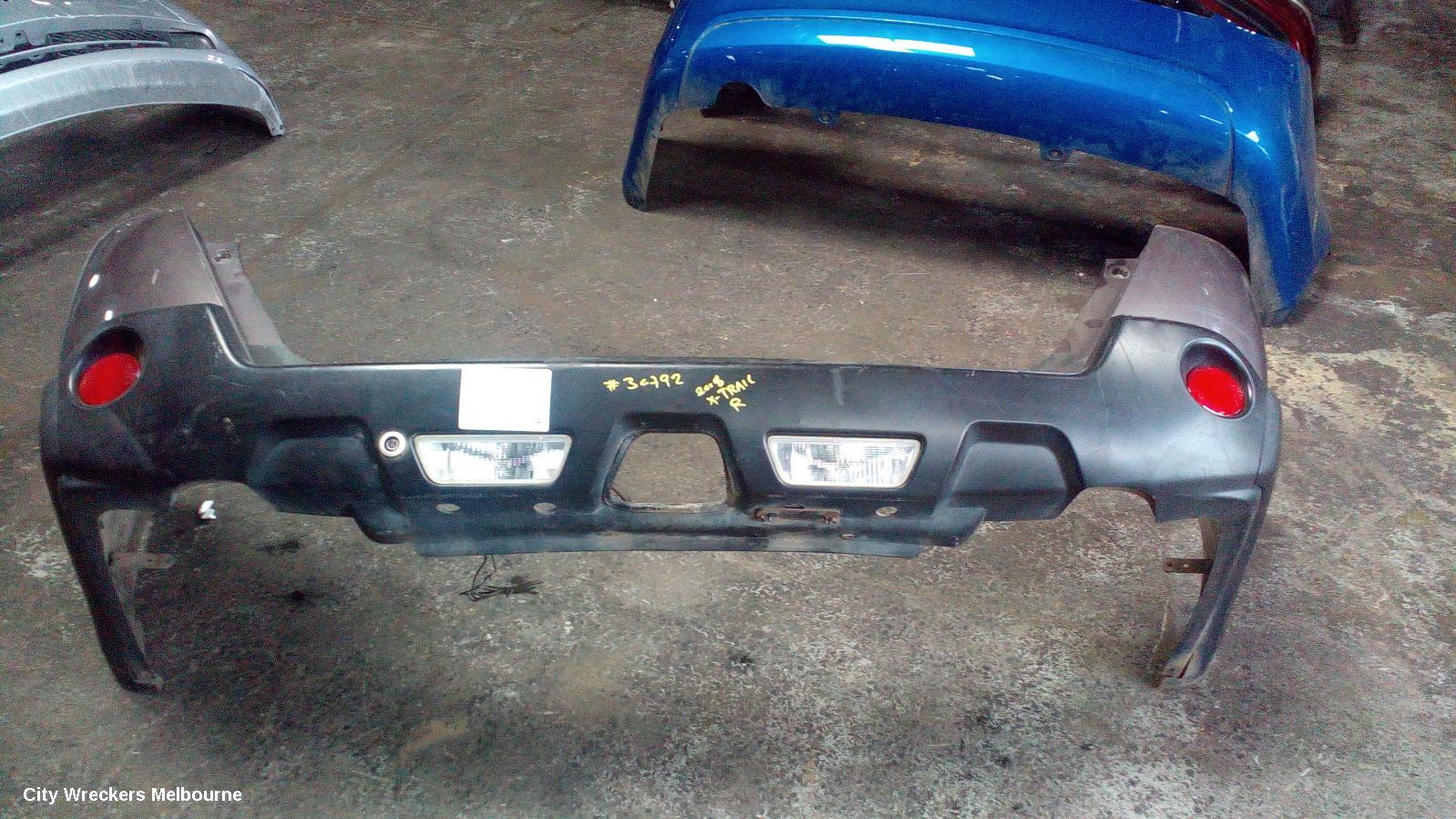 NISSAN XTRAIL REAR BUMPER, T31, NON PARK SENSOR TYPE, 10/2007 - 12/2013 - Image 1