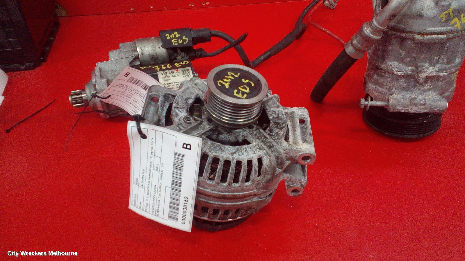VOLKSWAGEN EOS ALTERNATOR, PETROL, 2.0, BOSCH P/N 06B903016AB, 1F, 08/2008 - 12/2014 - Image 3