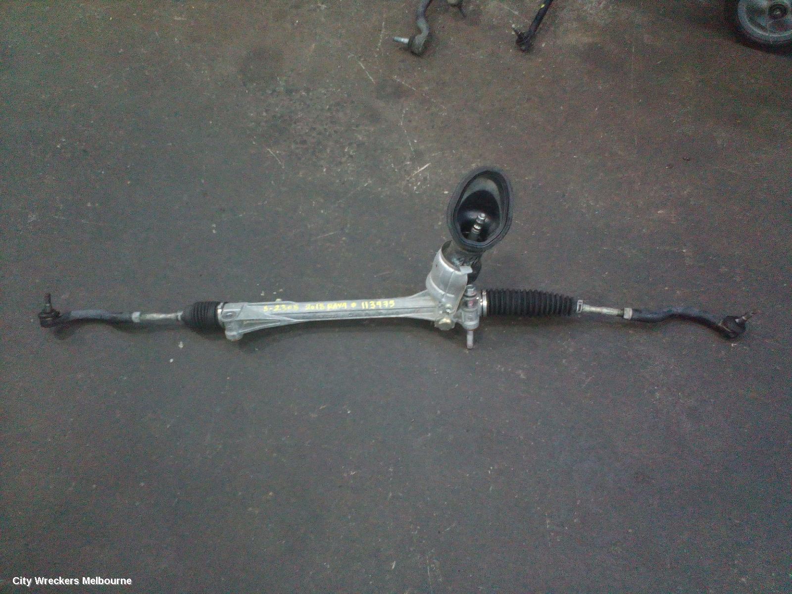 TOYOTA RAV4 STEERING BOX/RACK, ZSA42R, 2.0, PETROL, GXL, 12/2015 - 12/2018 - Image 2