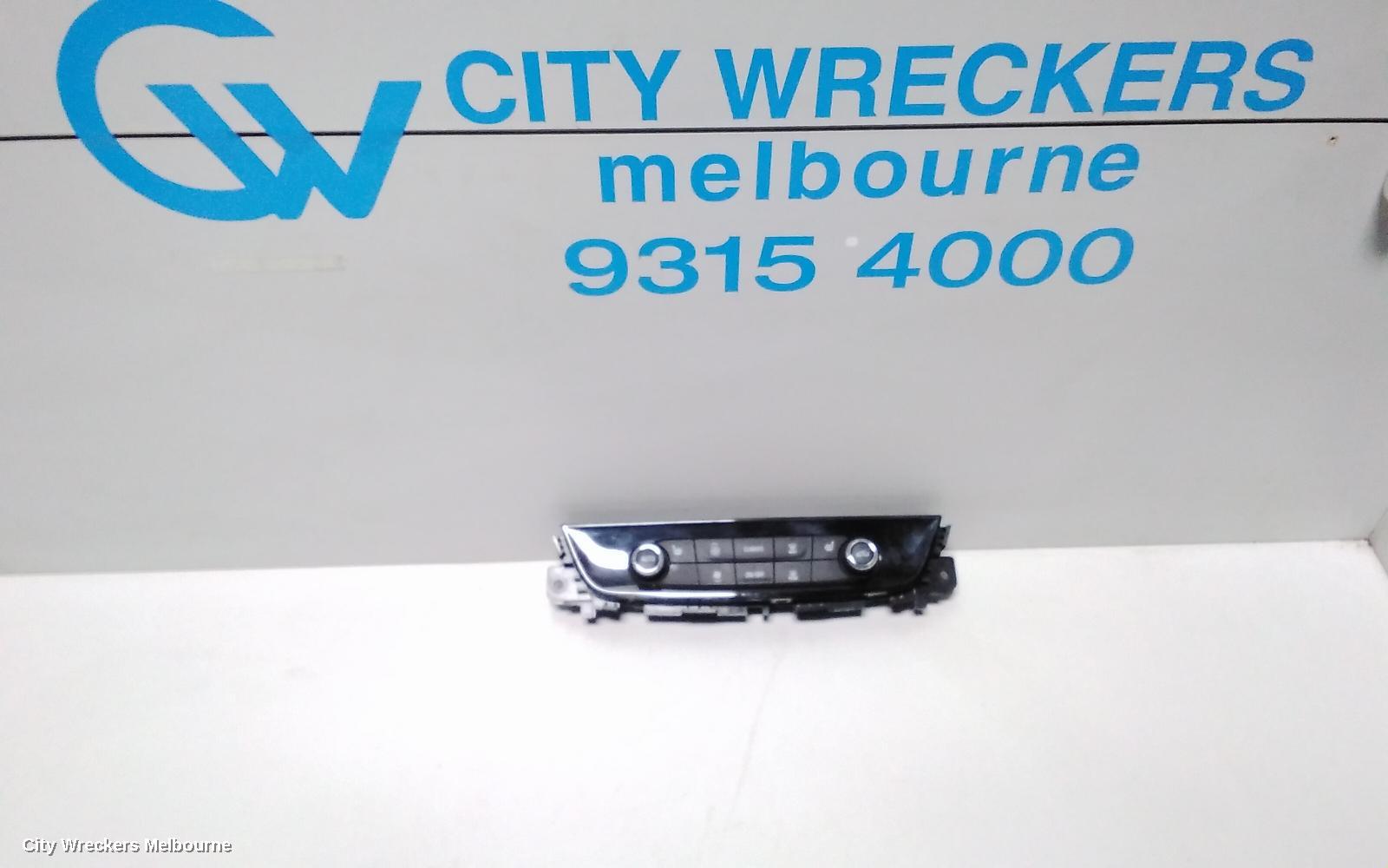 HOLDEN COMMODORE HEATER/AC CONTROLS, DUAL CLIMATE CONTROL, FRONT & REAR HEATED SEAT TYPE, ZB, 10/2017 - 12/2020 - Image 1