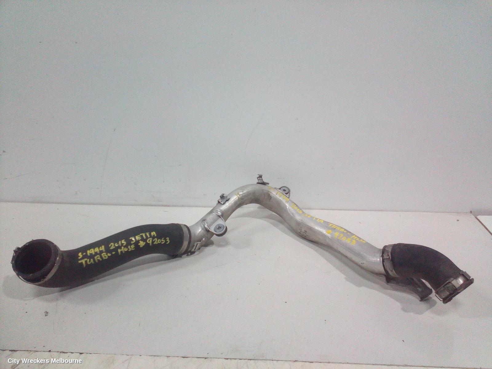 VOLKSWAGEN JETTA, 1B, 02/2011 ONWARDS, TURBO HOSE: 92053 - Image 1