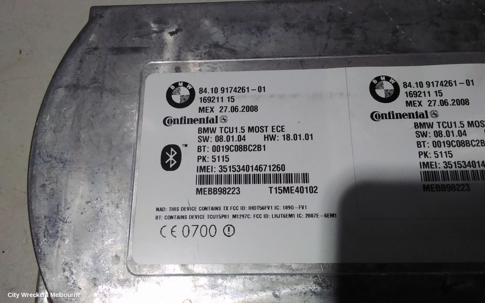 BMW X6, E71, 07/2008 - 04/2012, BLUETOOTH MODULE (84.10 9174261 - 01): 81725 - Image 3