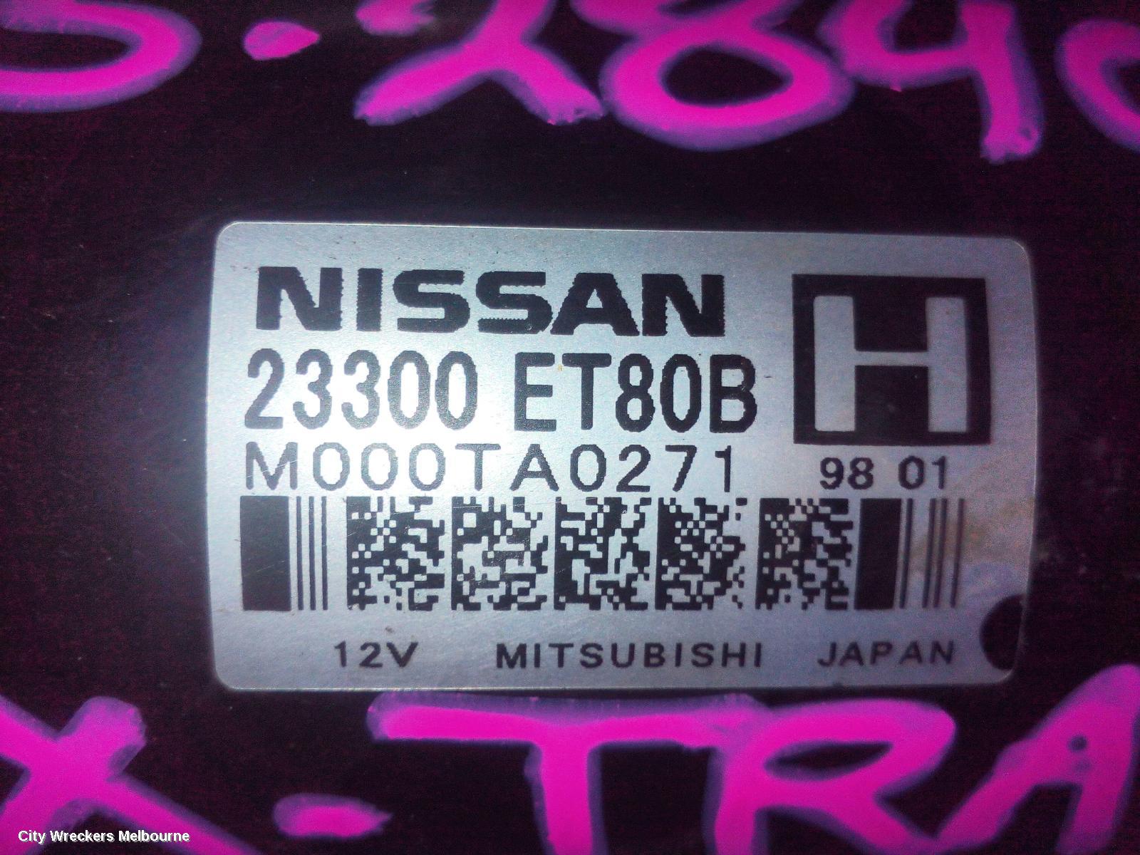 NISSAN XTRAIL STARTER, PETROL, 2.5, QR25DE, AUTO T/M, W/ SHORT SNOUT TYPE, T31, 09/2007 - 12/2013 - Image 3