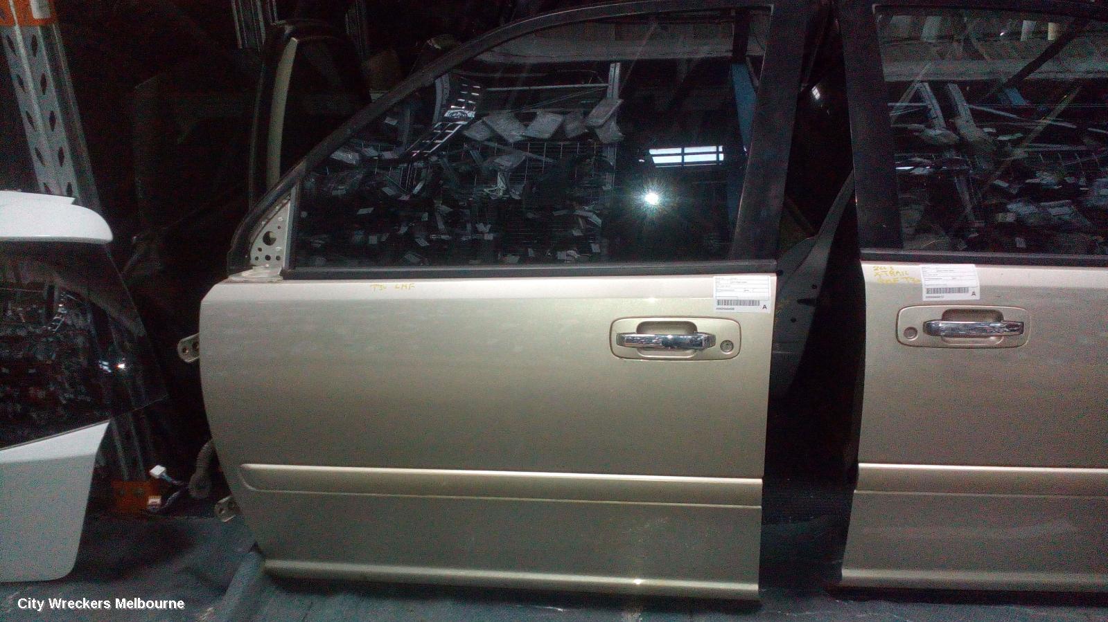 NISSAN XTRAIL LEFT FRONT DOOR, T30, 10/2001 - 09/2007 - Image 1