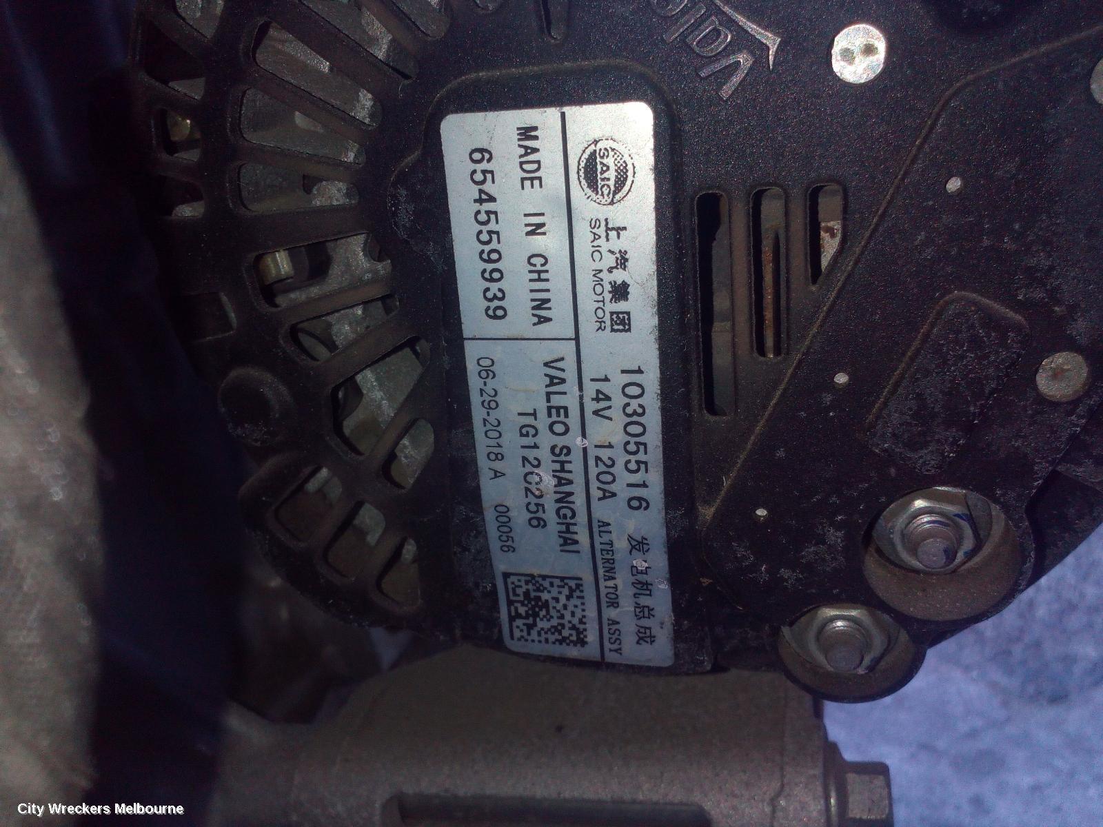 MG GS ALTERNATOR, PETROL, 1.5, SAS2, 09/2016 - 08/2019 - Image 3