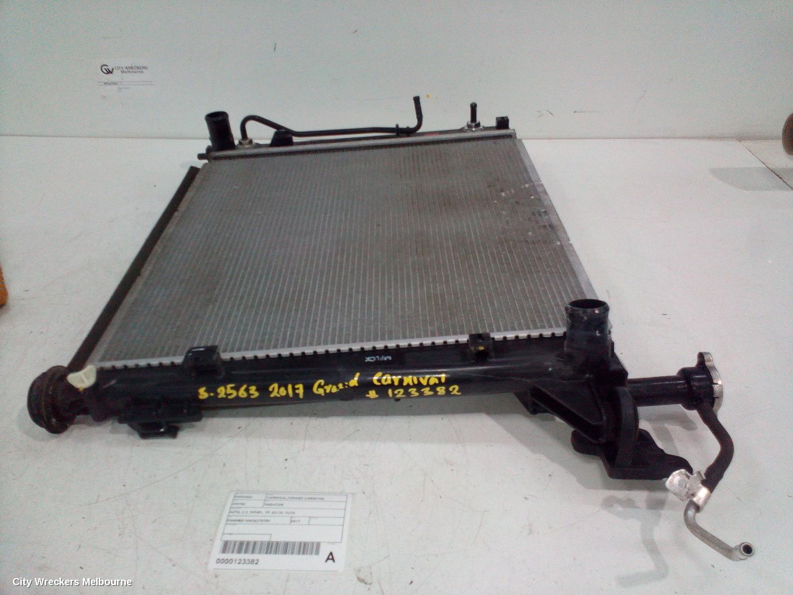 KIA CARNIVAL/GRAND CARNIVAL RADIATOR, AUTO, 2.2, DIESEL, YP, 02/2015 - 10/2020 - Image 1