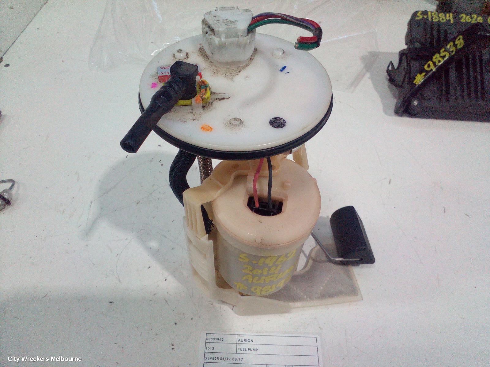TOYOTA AURION FUEL PUMP, GSV50R 04/2012 - 08/2017 - Image 2
