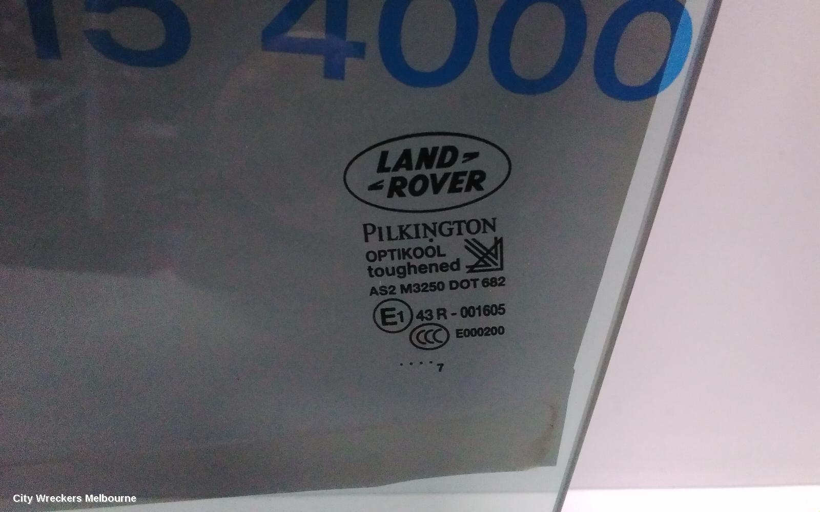 LAND ROVER RANGEROVER SPORT LEFT FRONT DOOR WINDOW, L320, 08/2005 - 12/2013 - Image 2