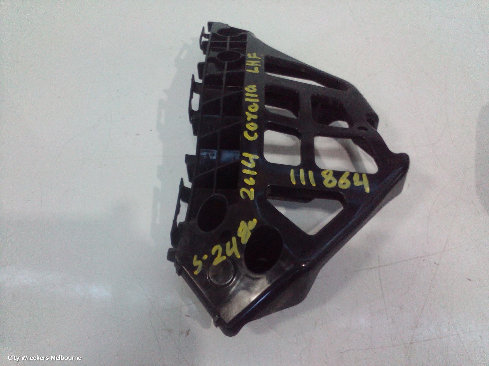 TOYOTA COROLLA F/BAR REINFORC/BRACK, LEFT BRACKET, ZRE182R, HATCH, 10/2012 - 06/2018 - Image 1