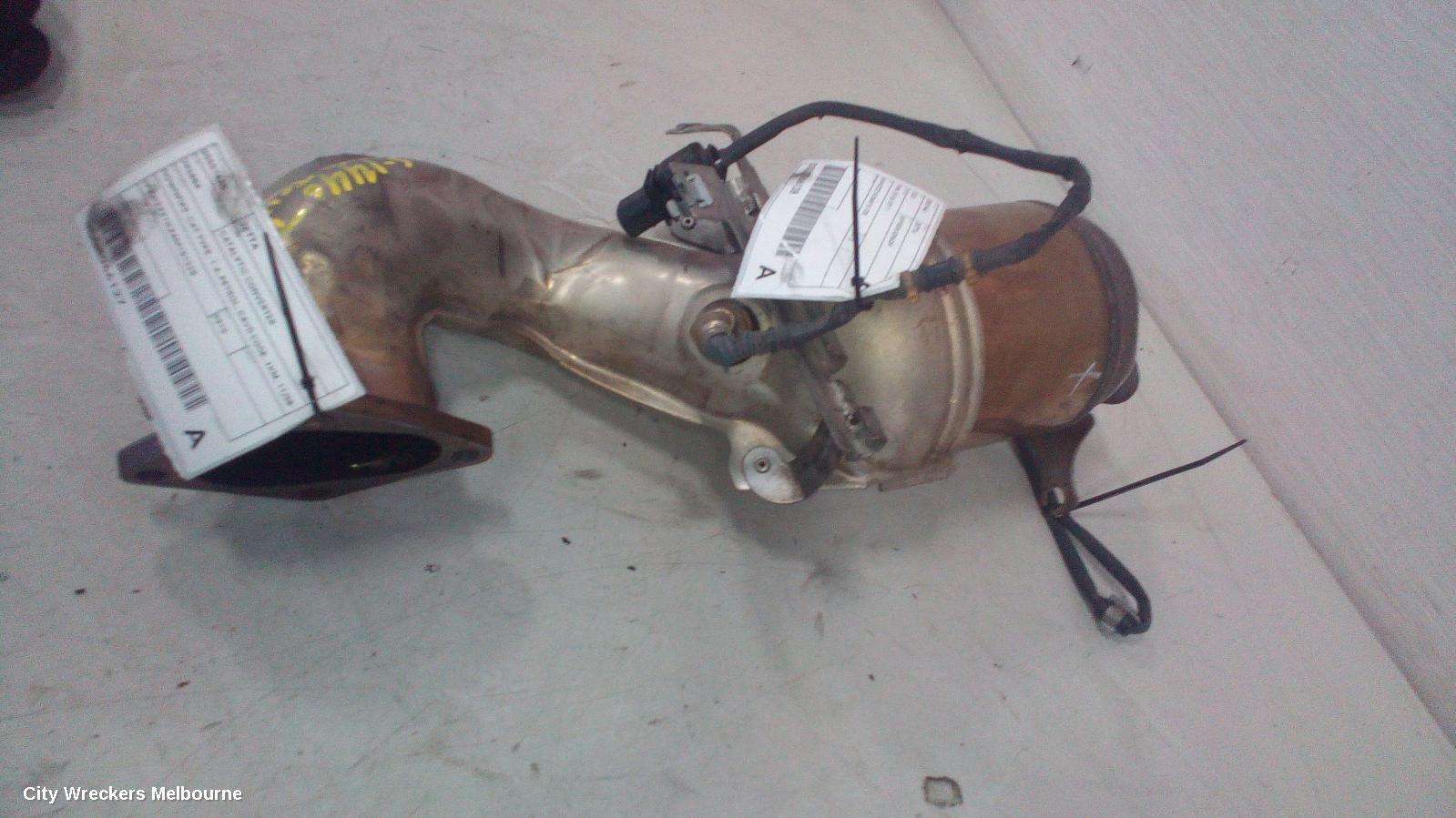 VOLKSWAGEN JETTA CATALYTIC CONVERTER, DOWNPIPE-CAT TYPE, 1.4, PETROL, CAVD CODE, 1KM, 11/2008 - 07/2011 - Image 2
