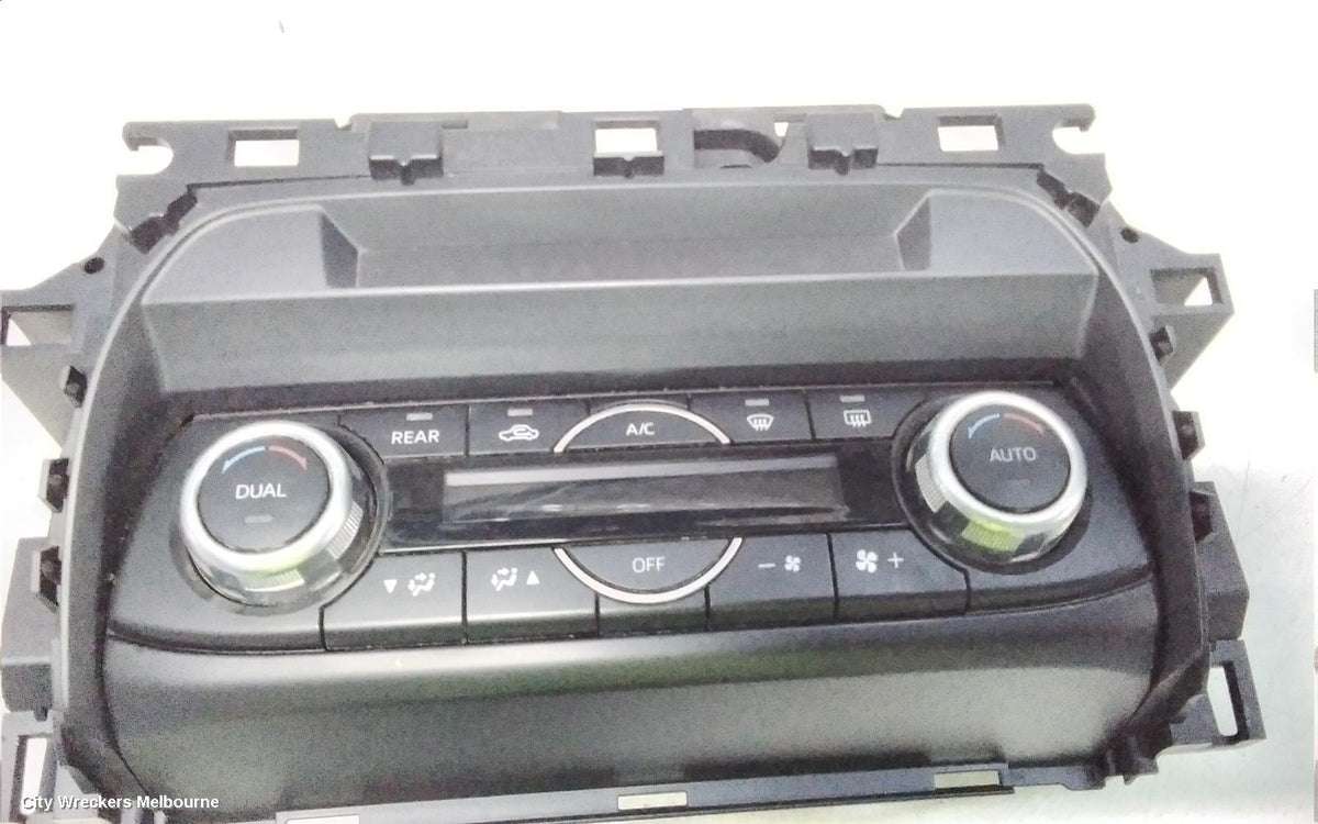 MAZDA CX8 HEATER/AC CONTROLS, FRONT, THREE ZONE CLIMATE CONTROL, NON HEATED SEAT TYPE, KG, SPORT, 05/2018 - 12/2023 - Image 3
