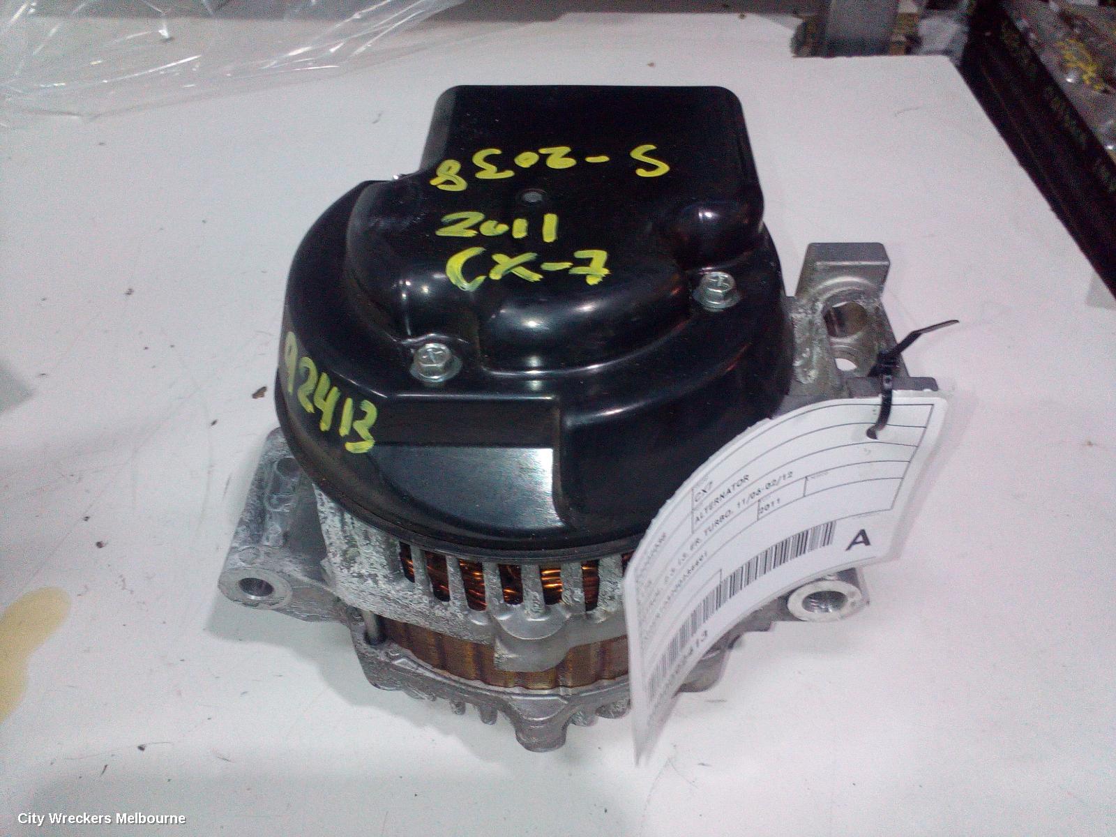 MAZDA CX7 ALTERNATOR, PETROL, 2.3, L3, ER, TURBO, 11/2006 - 02/2012 - Image 3