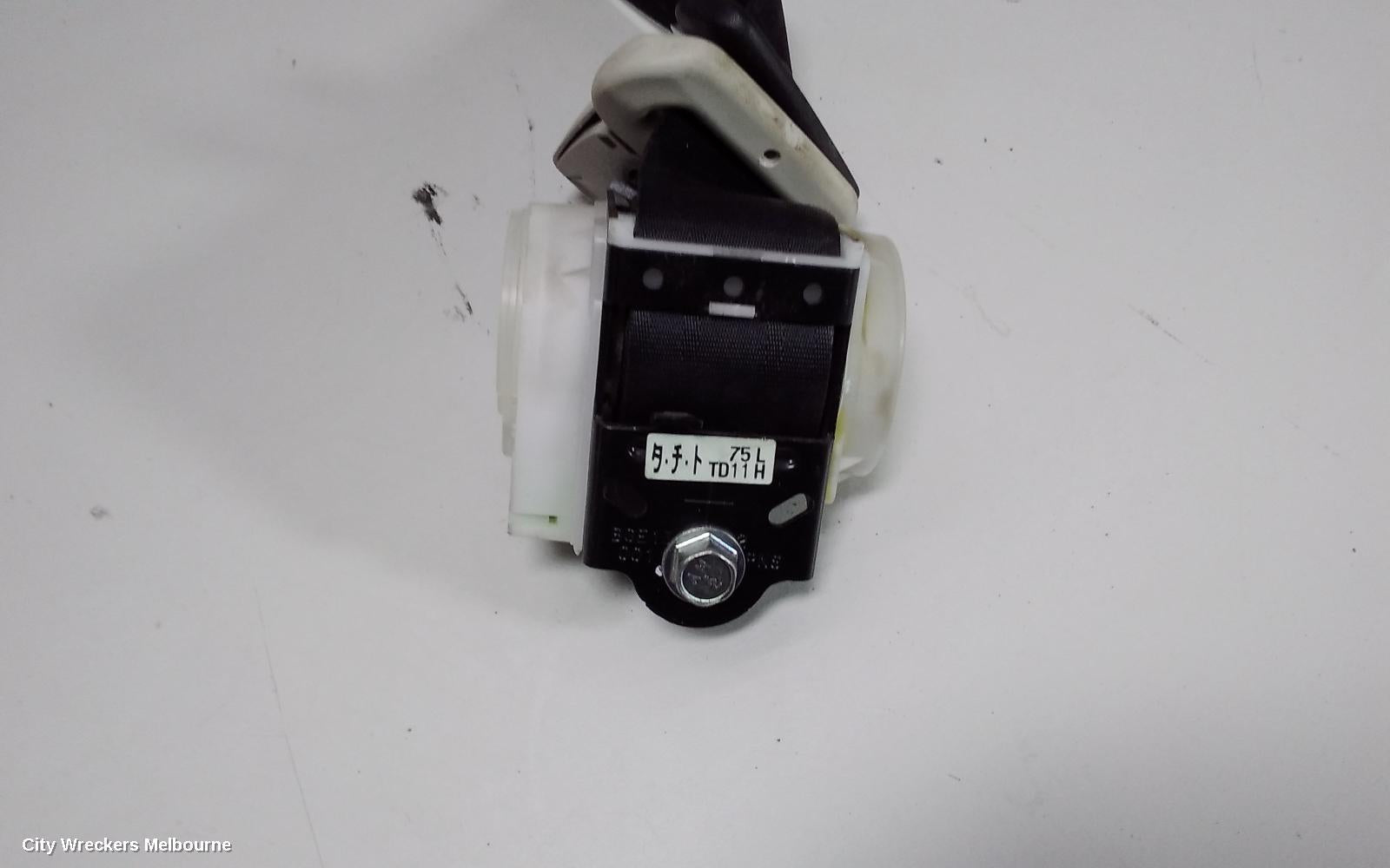 MAZDA CX9 SEATBELT/STALK, LH REAR 2ND ROW, SEAT BELT ONLY, TB, 12/2007 - 12/2015 - Image 3
