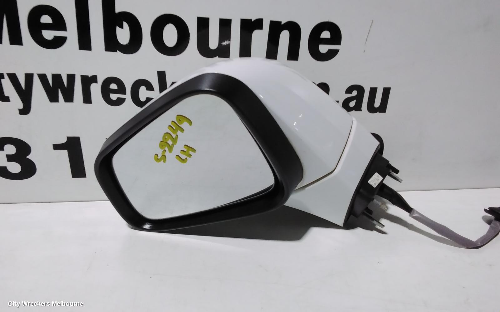 HOLDEN TRAX LEFT DOOR MIRROR, TJ SERIES, NON INDICATOR TYPE, 10/2016 - 12/2020 - Image 3