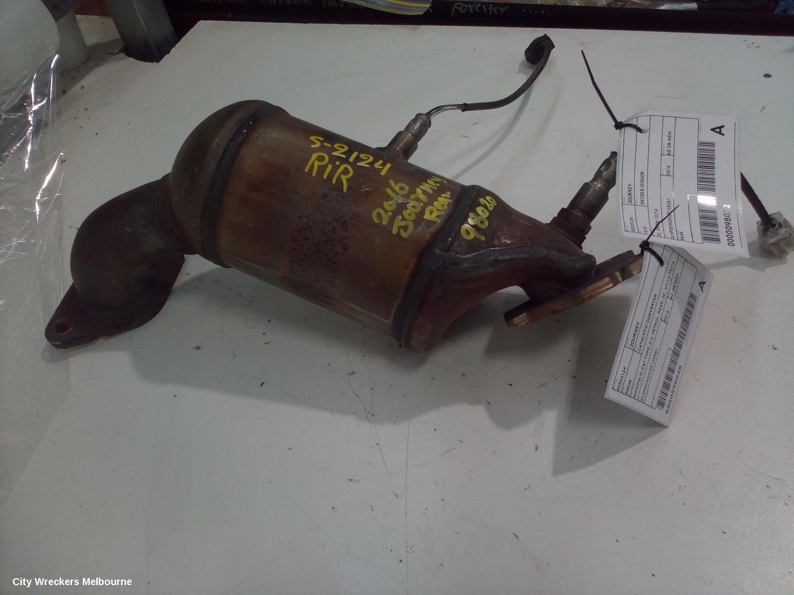 DODGE JOURNEY CATALYTIC CONVERTER, MANIFOLD-CAT TYPE, 3.6, PETROL, REAR, JC, 07/2011 - 12/2016 - Image 2