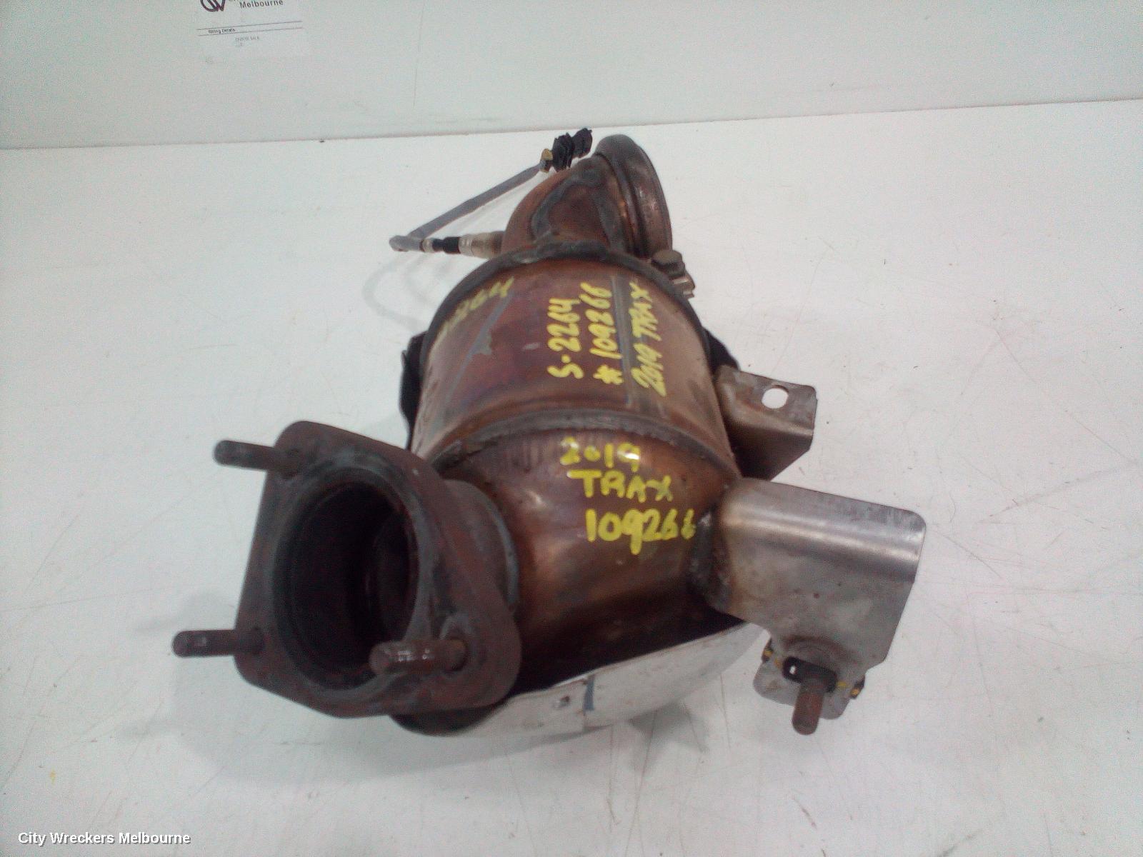 HOLDEN TRAX CATALYTIC CONVERTER, DOWNPIPE-CAT TYPE, 1.4, PETROL, TJ SERIES, 08/2014 - 12/2020 - Image 1