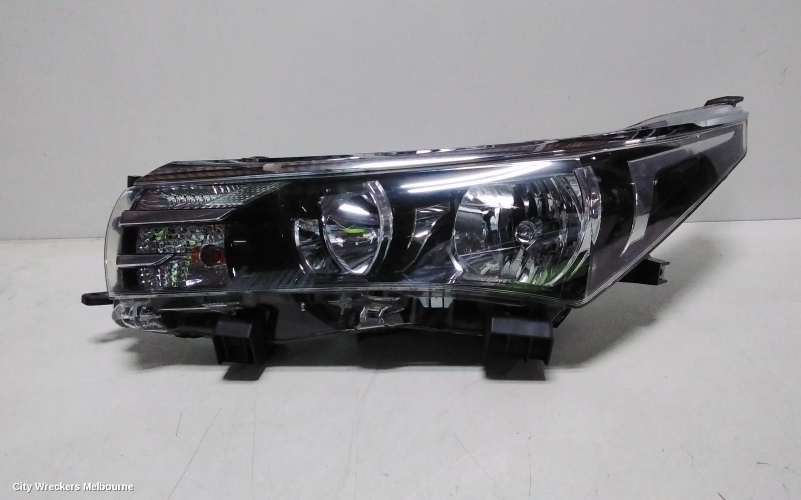 TOYOTA COROLLA LEFT HEADLAMP, ZRE172R, SEDAN, ASCENT/SX, HALOGEN TYPE, 12/2013 - 10/2016 - Image 3