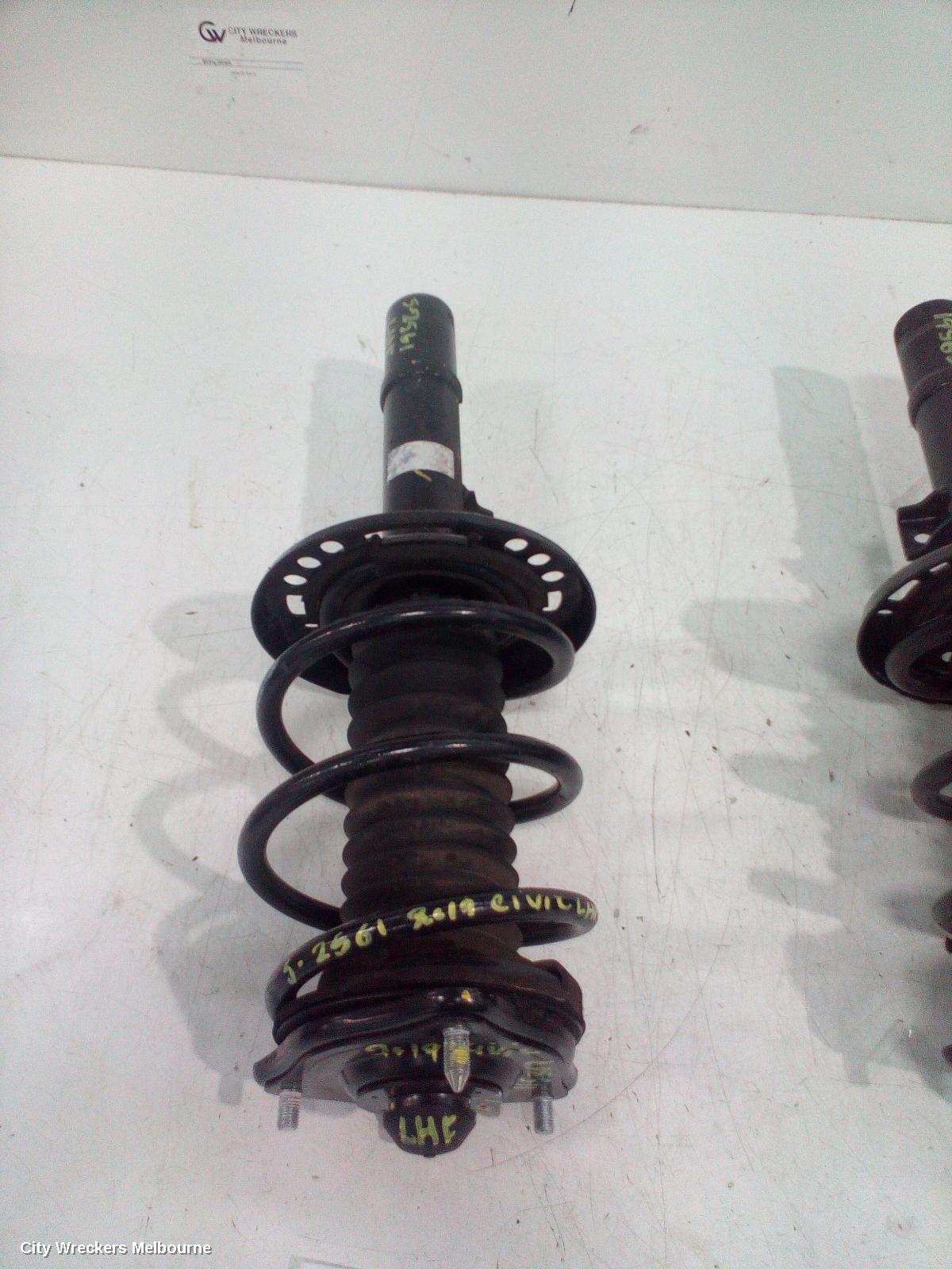 HONDA CIVIC LEFT FRONT STRUT, 10TH GEN, 05/2016 - 08/2021 - Image 3