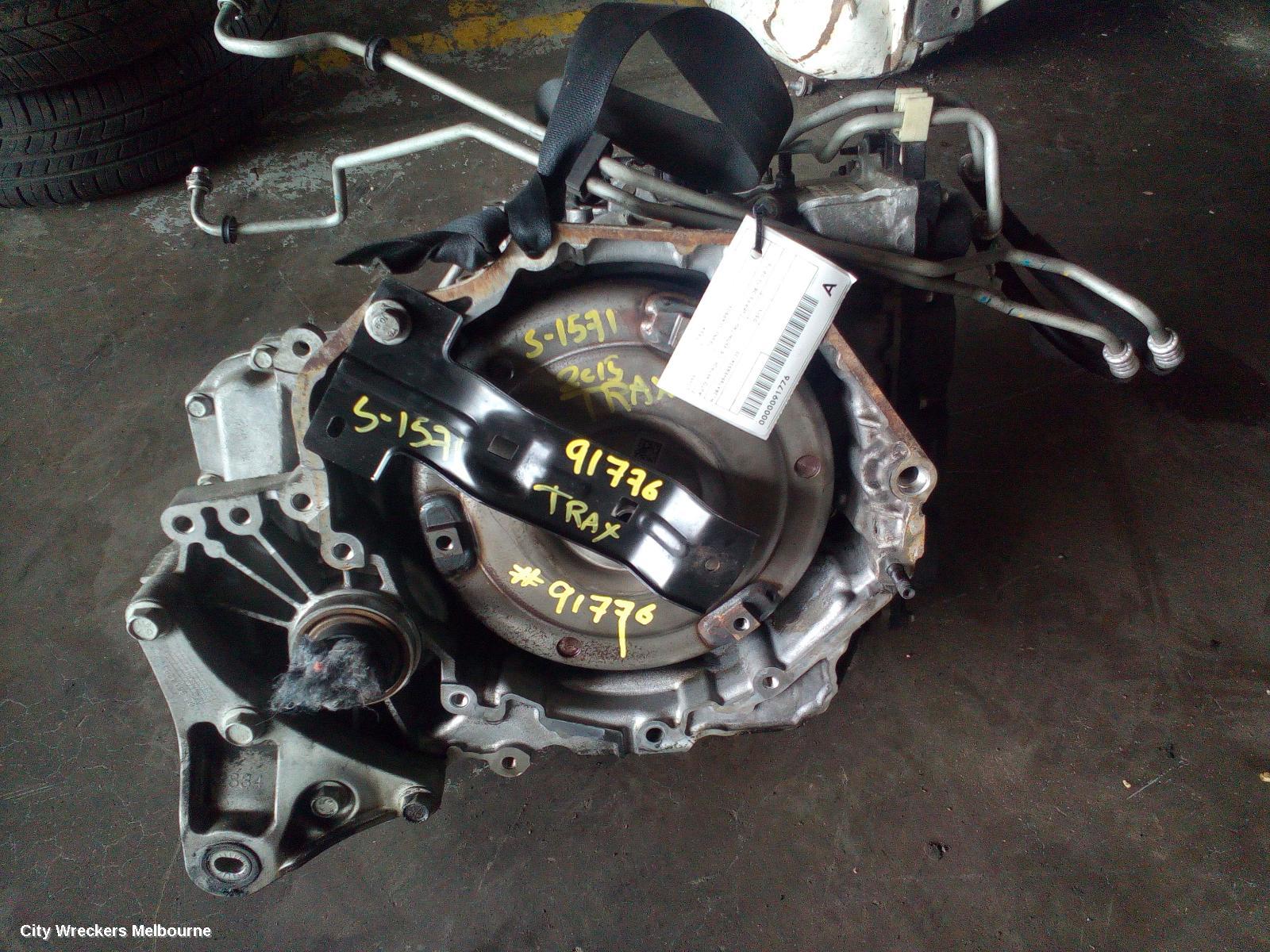 HOLDEN TRAX TRANS/GEARBOX, AUTO, PETROL, 1.8, 4SDW TAG, TJ SERIES, 08/2013 - 09/2016 - Image 2