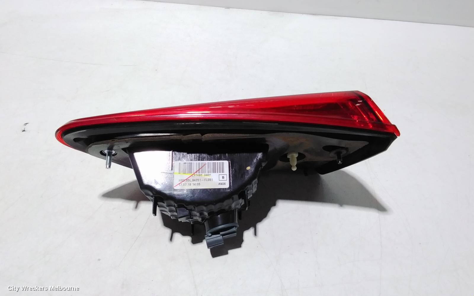SUBARU IMPREZA REAR GARNISH, TAILGATE LAMP (LH SIDE), W/ CHROME INSERT TYPE, HATCH, G5, 11/2016 - 02/2020 - Image 3