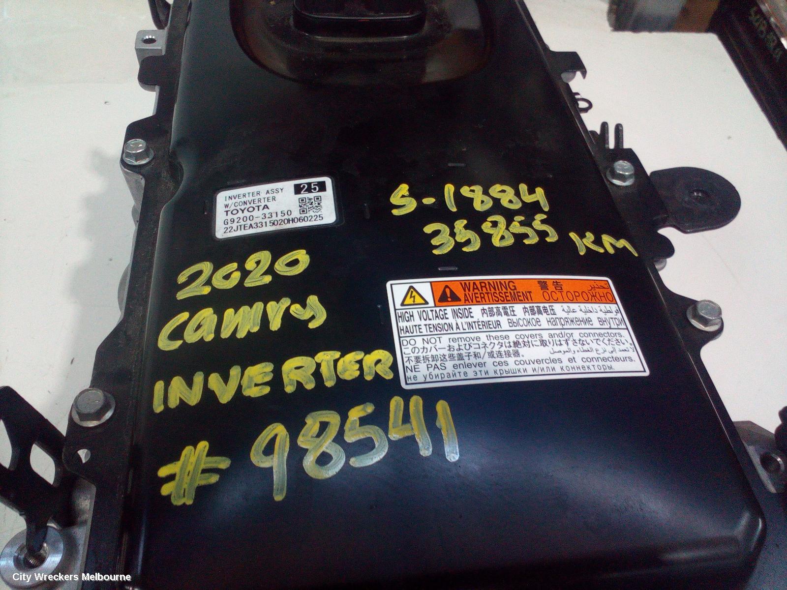 TOYOTA CAMRY INVERTER, HYBRID INVERTER, AXVH71, 09/2017 ONWARDS - Image 2