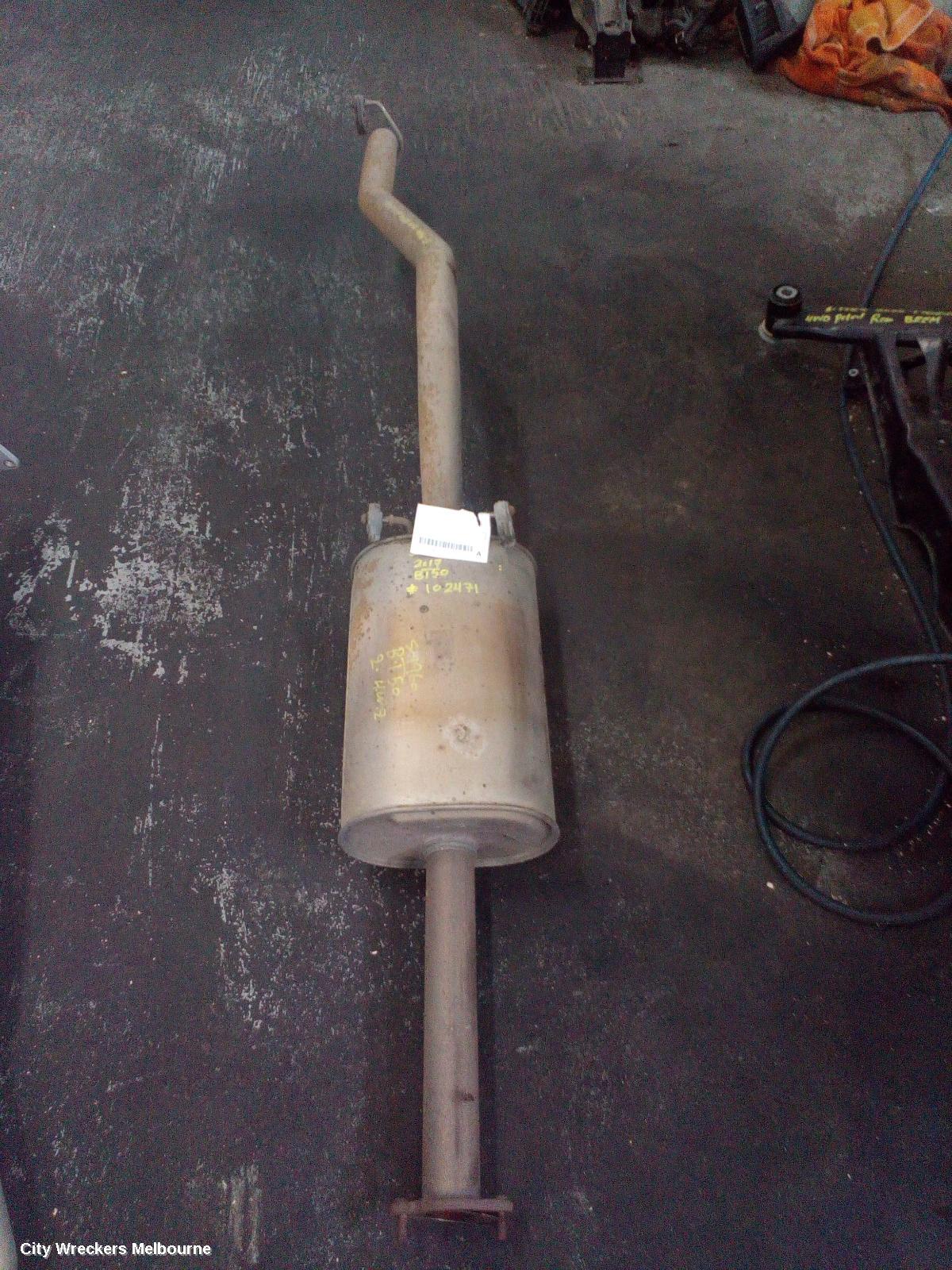 MAZDA BT50 EXHAUST SYSTEM, 11/2011 - 06/2020 - Image 1