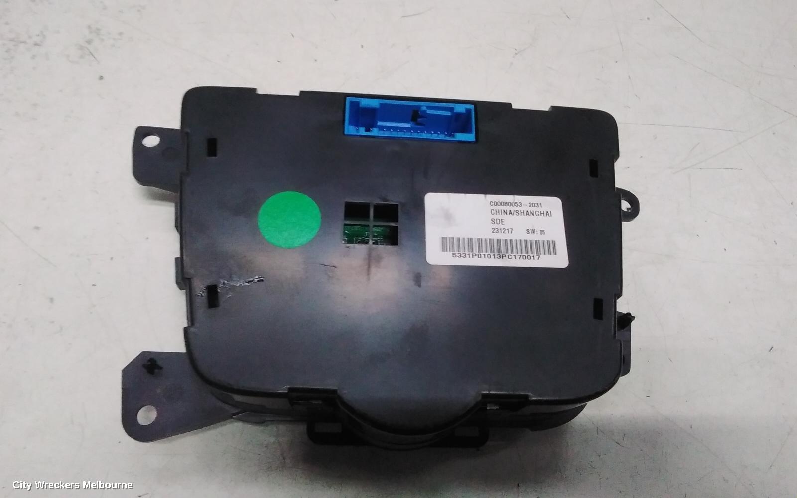 LDV G10 HEATER/AC CONTROLS, (G10+) SV7A, FRONT, CLIMATE CONTROL, W/ REAR CONTROL BUTTON TYPE, WAGON, 07/2021 ONWARDS - Image 2