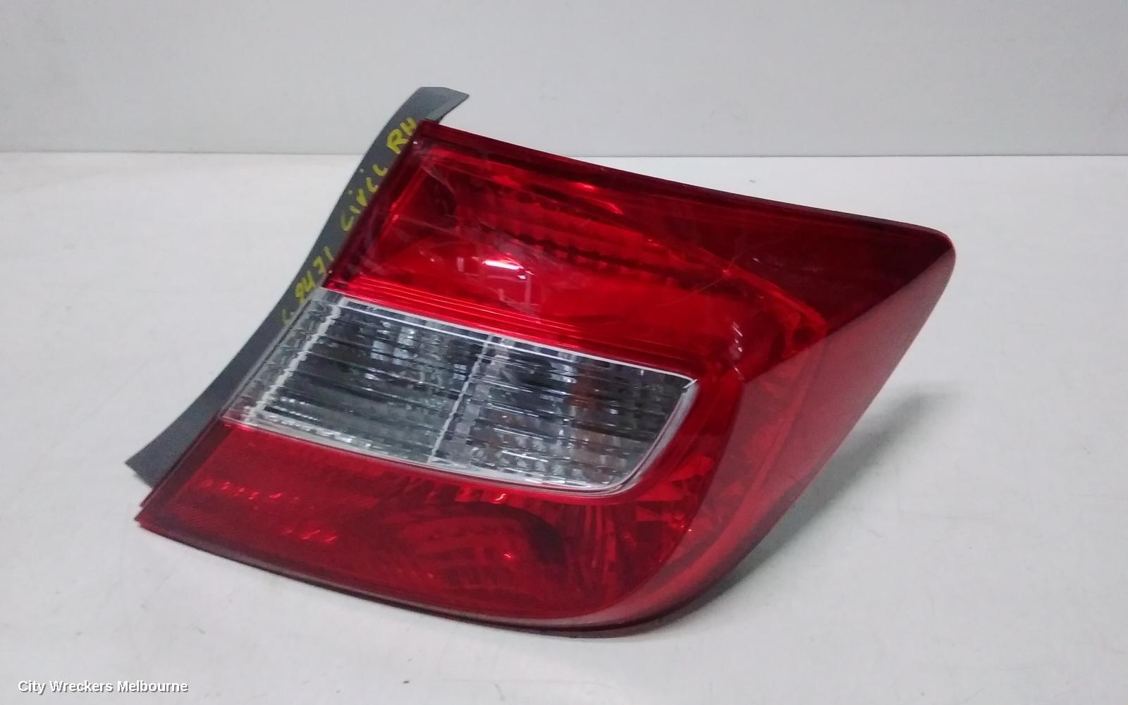 HONDA CIVIC RIGHT TAILLIGHT, 9TH GEN, SEDAN (VIN JHMFB/MRHFB), NON HYBRID, 02/2012 - 04/2016 - Image 3