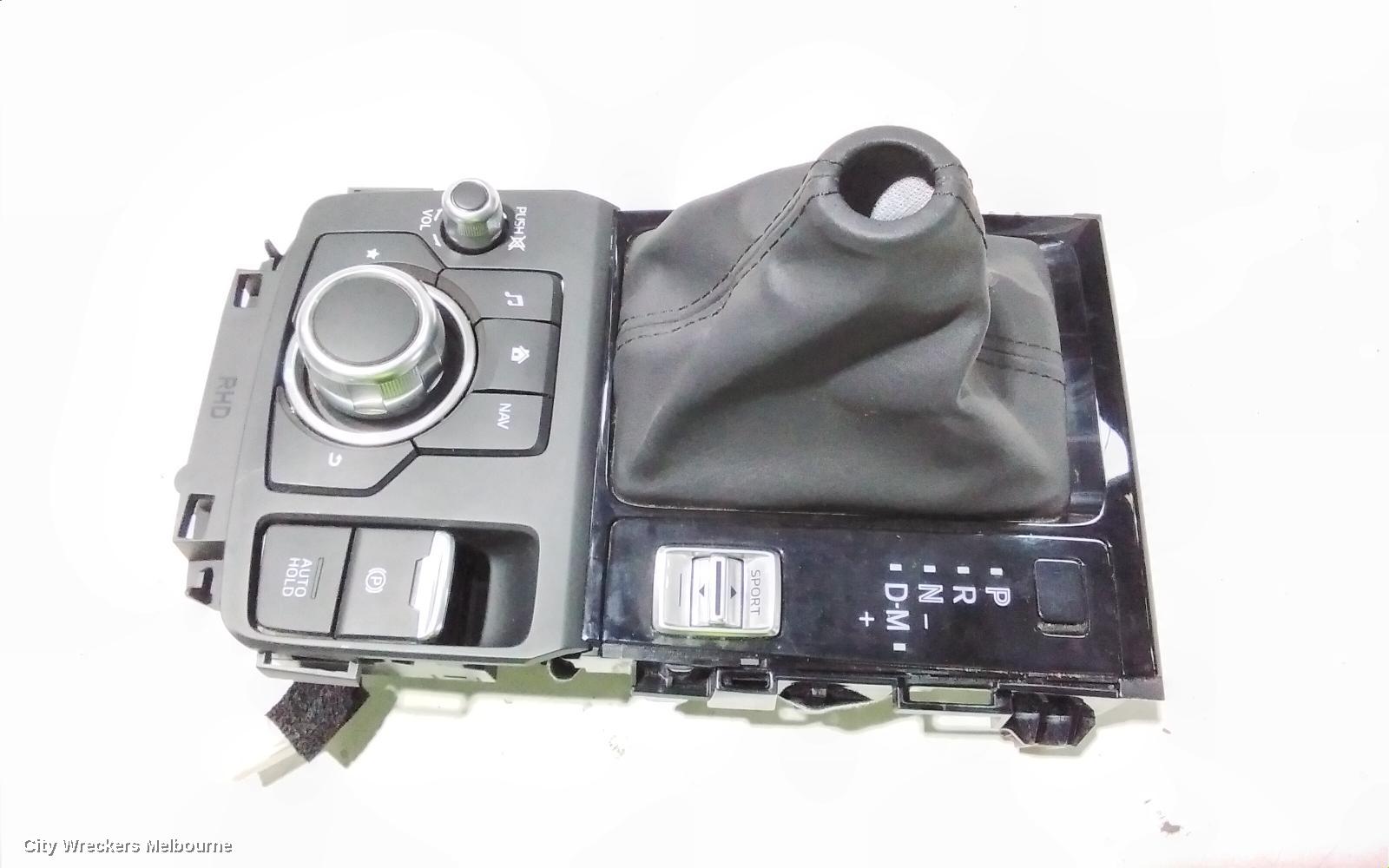 MAZDA CX3, MULTIMEDIA HUB SWITCH (CENTRE CONSOLE), W/ ELECTRIC HANDBRAKE TYPE, DK, 03/2015 ONWARDS, WITH GEAR SUROUND: 106827 - Image 2