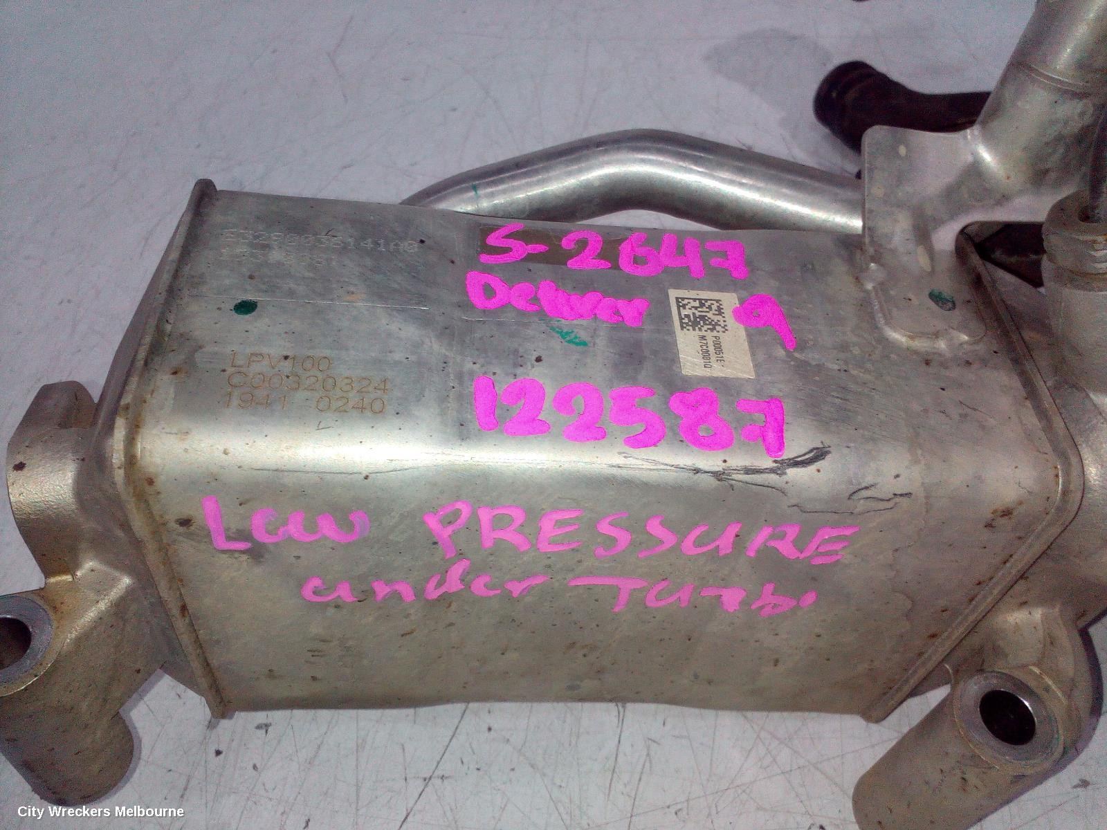 LDV DELIVER 9 EGR VALVE, LOW PRESSURE (UNDER TURBO), 07/2020 ONWARDS - Image 3