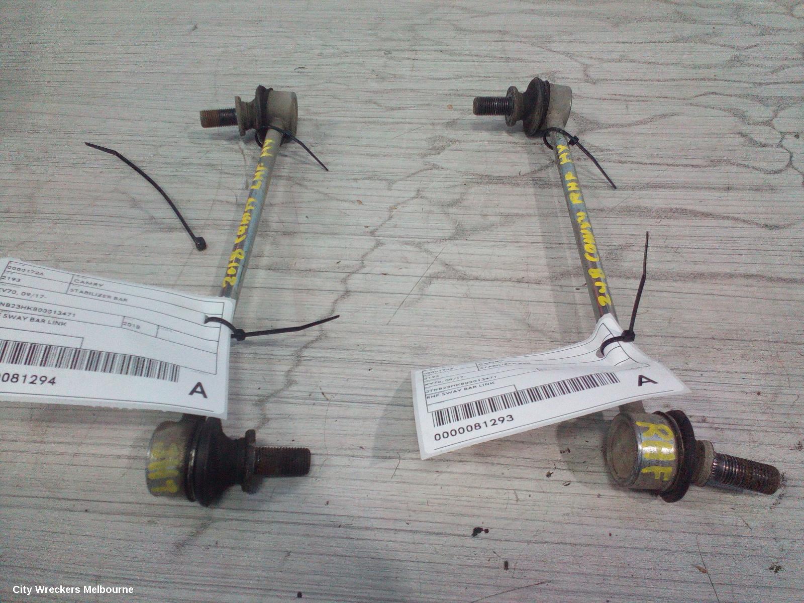 TOYOTA CAMRY STABILISER BAR, XV70, 09/2017 - 05/2024 - Image 2