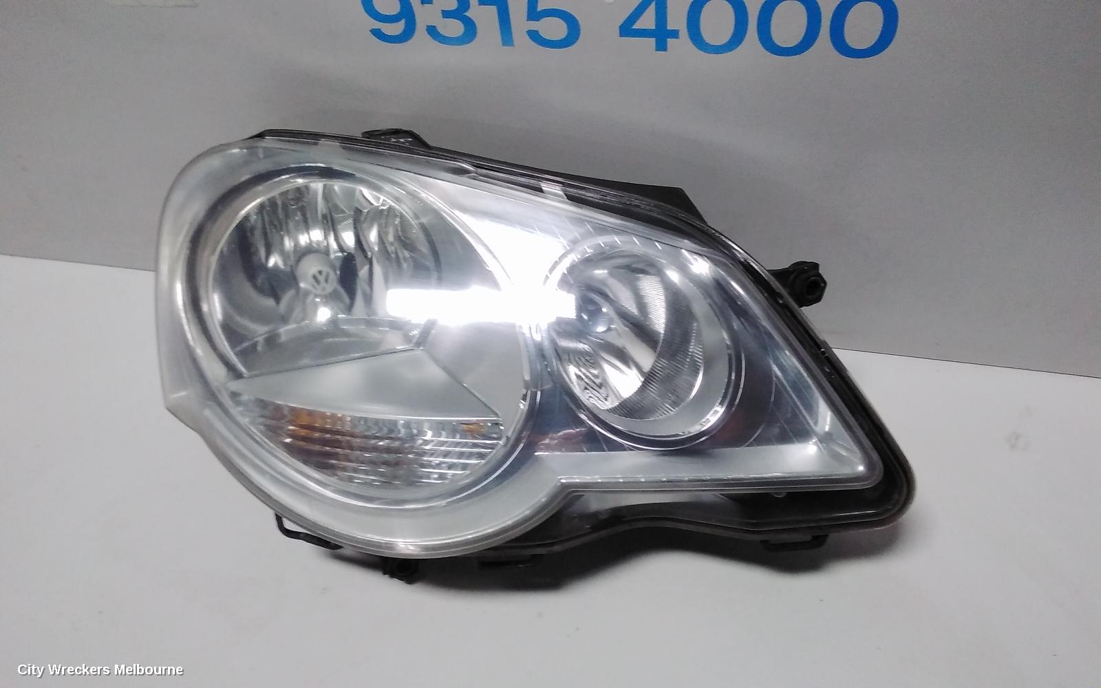 VOLKSWAGEN POLO RIGHT HEADLAMP, 9N, SILVER MASK TYPE, 11/2005 - 04/2010 - Image 3