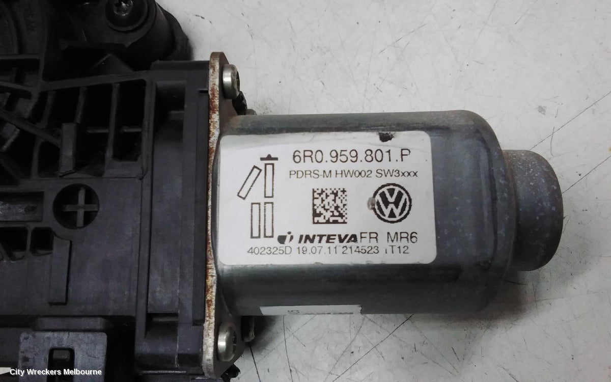 VOLKSWAGEN AMAROK LEFT FRONT WINDOW REG/MOTOR, 2H, 10/2010 - 09/2022 - Image 3